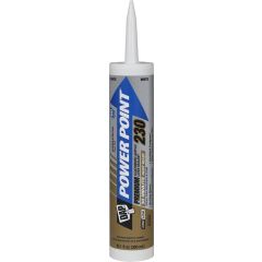 DAP 10oz White Power Point 230 Advanced Elastomeric Acrylic Latex Sealant