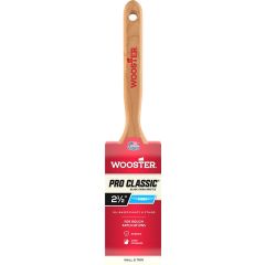 Wooster 2-1/2" Pro Classic Black China Firm Bristle Flat Sash Paint Brush