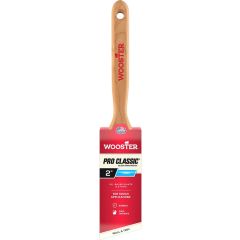 Wooster 2" Pro Classic Black China Firm Bristle Angle Sash Paint Brush