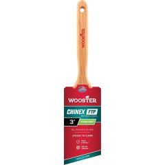 Wooster 3" Chinex FTP Extra Firm Angle Sash Paint Brush