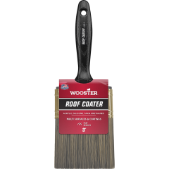 Wooster 3" Roof Coater Brush, Synthetic China Bristle