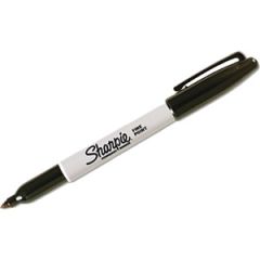 Sharpie Black Fine Marker (Case of 12)