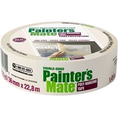 Shurtape 1.41" x 25yd Painter's Mate Double Sided Poly Hanging Tape