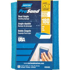 Norton 4-1/2" x 2-7/8" x 1" 180G 5X ProSand Dual Angle Fine Sanding Sponge