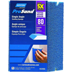 Norton 80 ProSand Single Angle Sanding Sponge