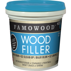 Famowood 24oz Walnut Solvent Free Wood Filler