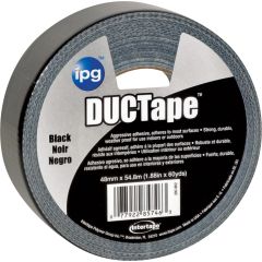 IPG 1.87" x 60yd Black General Purpose Duct Tape
