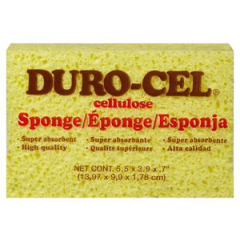Acme 7.8" x 4.8" x 1.4" Duro-Cel Cellulose Sponge