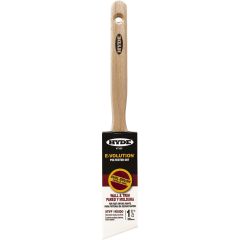 Hyde 1-1/2" E-Volution SRT Polyester Stiff Blend Oval Brush