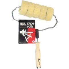 Bestt Liebco 7" Pipe Painter Roller w/Frame & 3/4" Nap Roller Cover