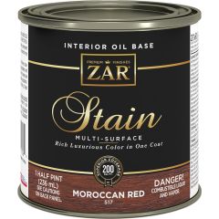 ZAR .5Pt Moroccan Red Wood Stain