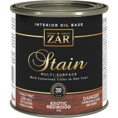 ZAR .5Pt Exotic Redwood Wood Stain