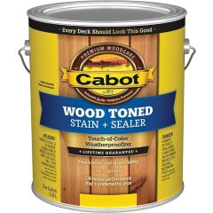 Cabot 1gal Natural Wood-Toned Deck & Siding Stain (High Performance)