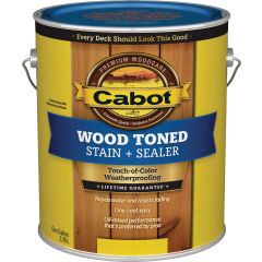 Cabot 1gal Heartwood Wood-Toned Deck & Siding Stain (Low Odor)
