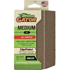 Gator Med 3" x 5" x 1" Single Angled Sanding Sponge