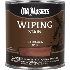 Old Masters .5Pt Red Mahogany Wiping Stain
