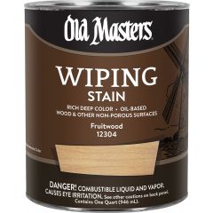 Old Masters Qt Fruitwood Wiping Stain