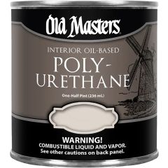 Old Masters 1/2pt Semi-Gloss Oil-Based Polyurethane (High Performance)