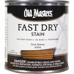 Old Masters .5Pt Fast Dry Stain Dark Walnut