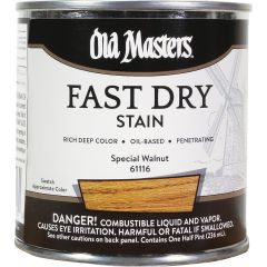 Old Masters .5Pt Fast Dry Stain Special Walnut