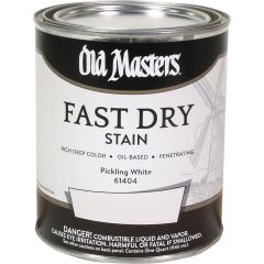 Old Masters 1Qt Pickling White Fast Dry Wood Stain