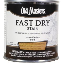 Old Masters .5Pt Fast Dry Stain Natural Walnut