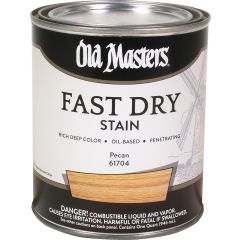 Old Masters 1Qt Pecan Fast Dry Wood Stain