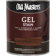 Old Masters 1Qt Rich Mahogany Gel Stain