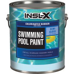 Insl-X 1 gallon Ocean Blue Pool Paint Chlorinated Rubber