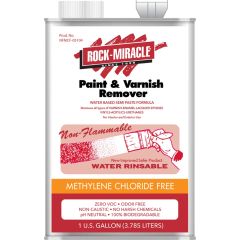 Rock Miracle 1gal Non Flammable Methylene Chloride Free Multi-layer Paint Stripper