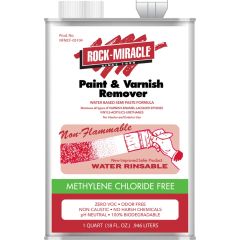 Rock Miracle 1Qt Non Flammable Methylene Chloride Free Multi-layer Paint Stripper
