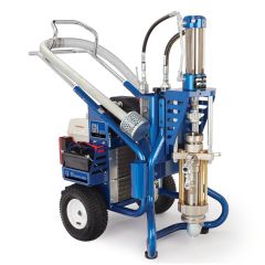 Graco GH 2570es Big Rig Gas Hydraulic Sprayer w/ 250' Hose, Gun, Tip Extensions, & Fittings (Big 250)