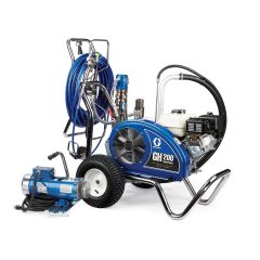 Graco GH 200 Convertible Standard Series Gas Hydraulic Airless Sprayer w/ Electric Motor Kit