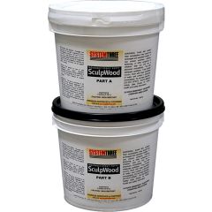 System Three 2G Kit Sculpwood Two Part Epoxy Putty