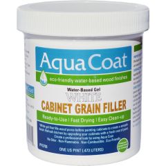 Aqua Coat pt White Cabinet Grain Filler