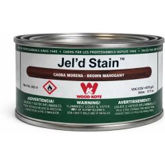 Wood Kote 12oz Jel'D Stain Brown Mahogany Stain