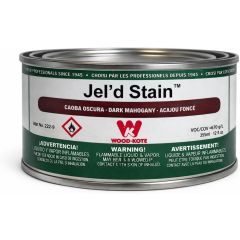 Wood Kote 12oz Jel'D Stain Dark Mahogany Stain