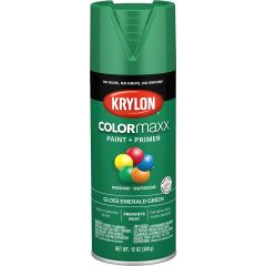 Krylon 12 oz. Gloss Emerald Green COLORmaxx Spray