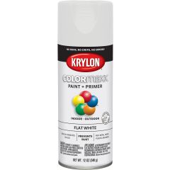 Krylon 12 oz. Flat White COLORmaxx Spray