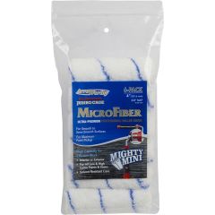 ArroWorthy 4" x 3/8" Nap Microfiber Jumbo Cage Roller Covers (6pk)