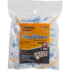 ArroWorthy 4" x 3/4" Nap Polymicro Jumbo Cage Roller Covers (2 per Pack)