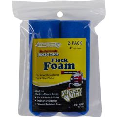 Arroworthy 4" x 3/8" Nap Flock N Foam Roller Cover (2pk)
