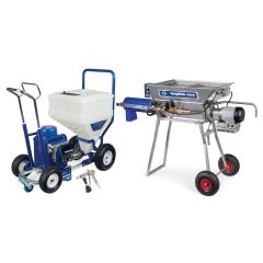 Graco TexSpray T-MAX 6912 Electric Air-Assisted Texture Sprayer w/ Continuous Feed Mixer, STX Gun, & 100' Hose