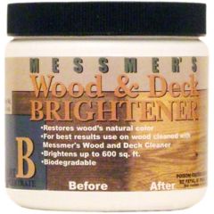 Messmers 16oz Part B Powder Concentrate Wood Cleaner & Brightener