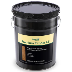 Preserva 5gal Mountain Cedar Premium Timber Oil Exterior Wood Stain