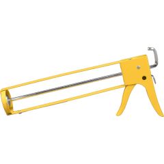 Dripless 29oz Hex Rod Skeleton Caulk Gun w/14:1 Thrust Ratio