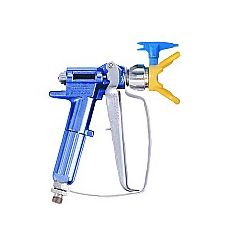 ASM 400-Series Professional Airless Spray Gun 4-Finger w/517 Uni-Tip & Hand-Tight G-Base