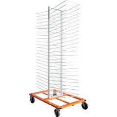 PaintLine 50-Shelf Mobile Pro Drying Rack