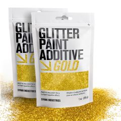 SYMN Industries 3oz Gold Glitter Paint Additive