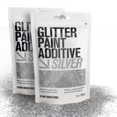SYMN Industries 3oz Silver Glitter Paint Additive